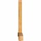 Ekena Millwork Bellingham Rough Sawn Timber Gable Bracket, Western Red Cedar, 72"W x 45"H x 4"D x 4"F, 15/12 Pitch GBW072X45X0404BEL00RWR - alternate 5